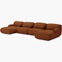 Luva Modular Double Chaise Sectional Luva Modular Double Chaise Sectional