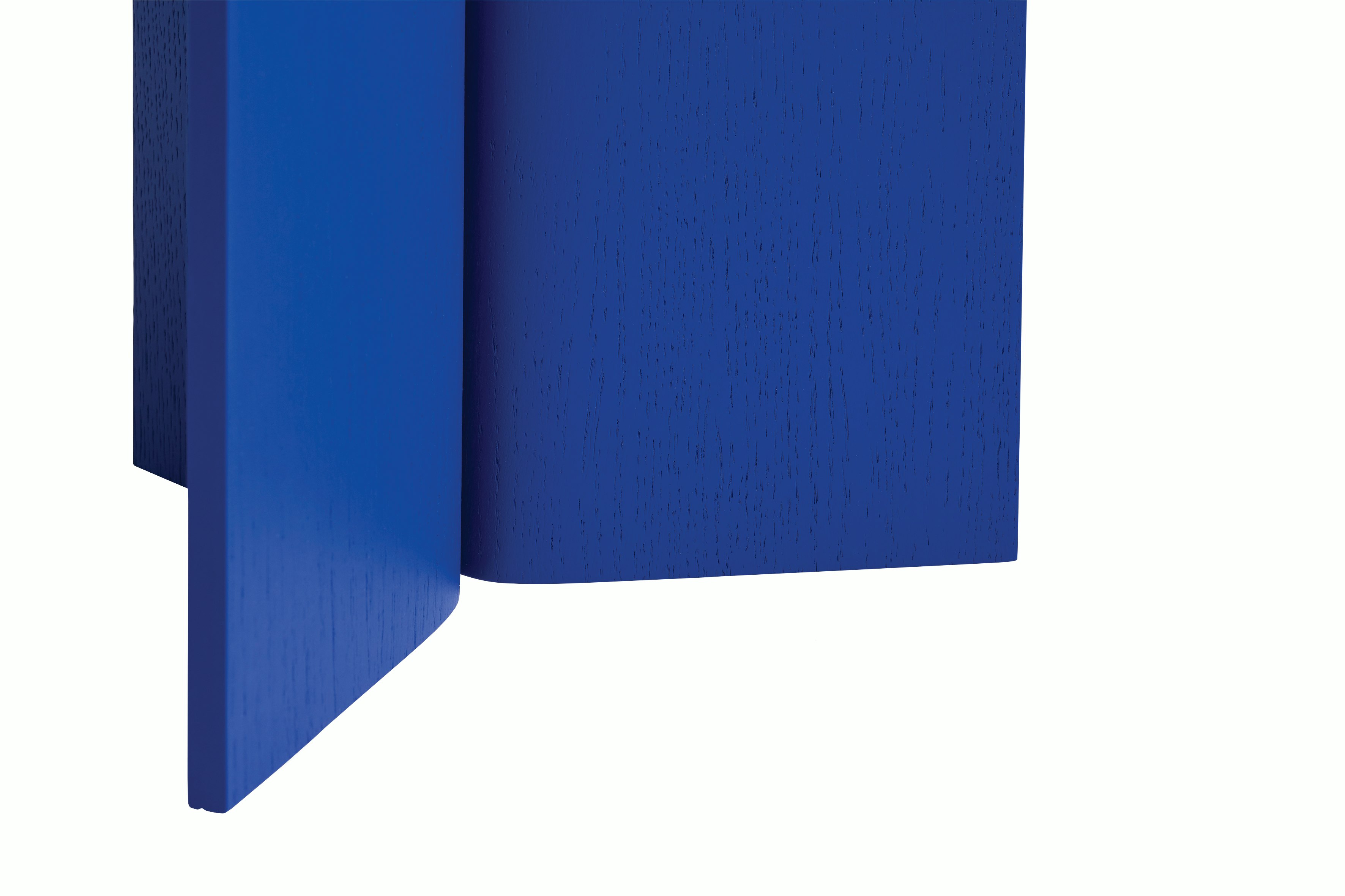 Wood Slit Side Table