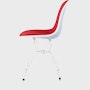 Eames Upholstered Molded Plastic Side Chair