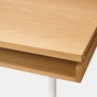  Eames 2500 Series Executive Desk detail of corner