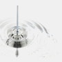 Press Pendant Sphere Clear LED - Glass