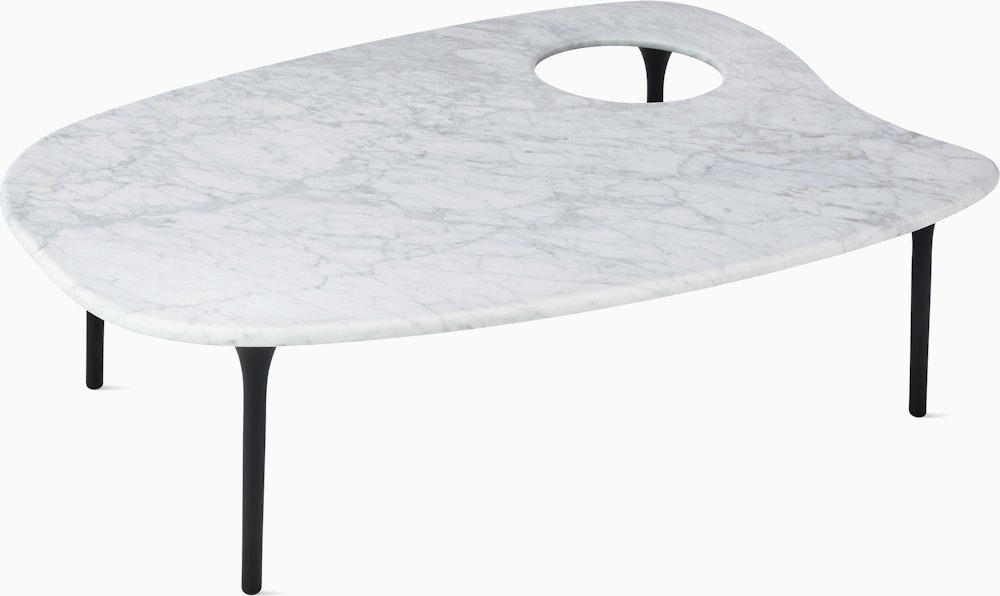 Cyclade Table, low marble