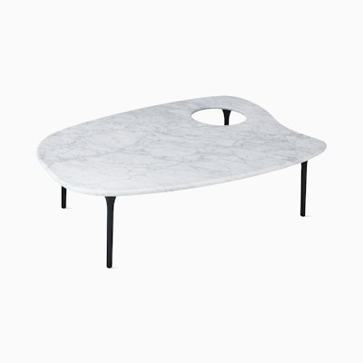 Cyclade Table, low marble