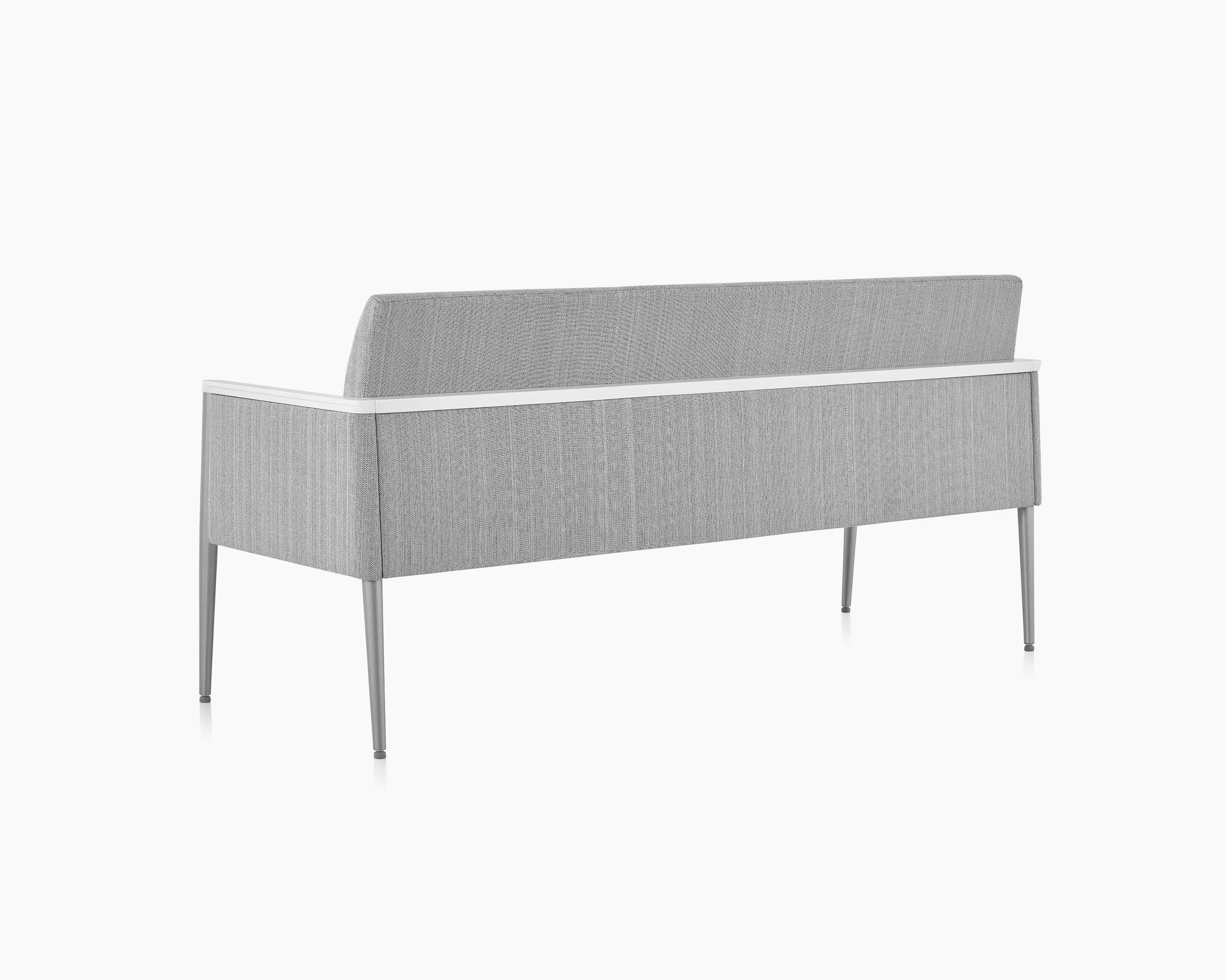 Back three-quarter view of Palisade Multiple seating on white sweep.