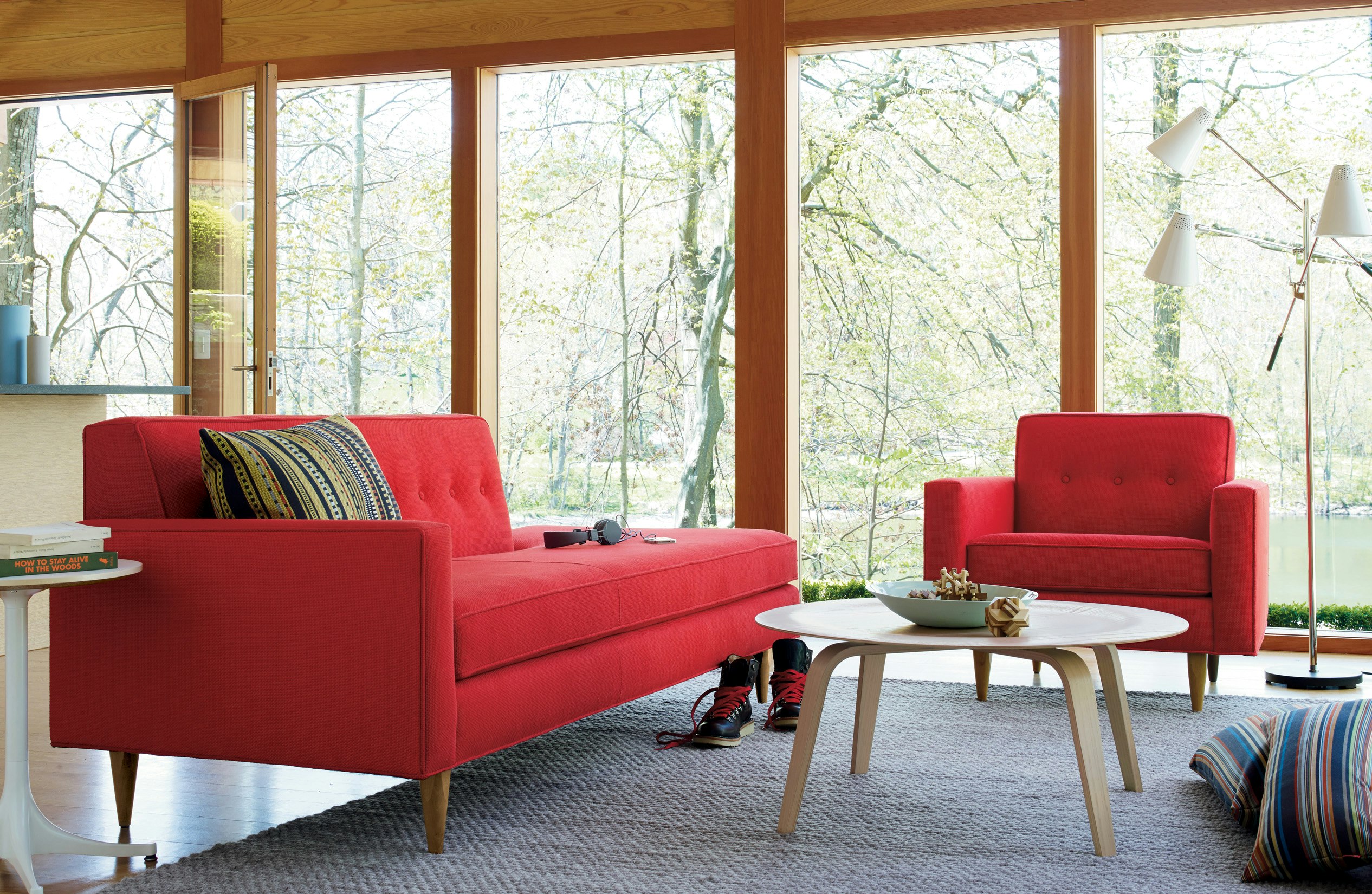 eames molded plywood coffee table