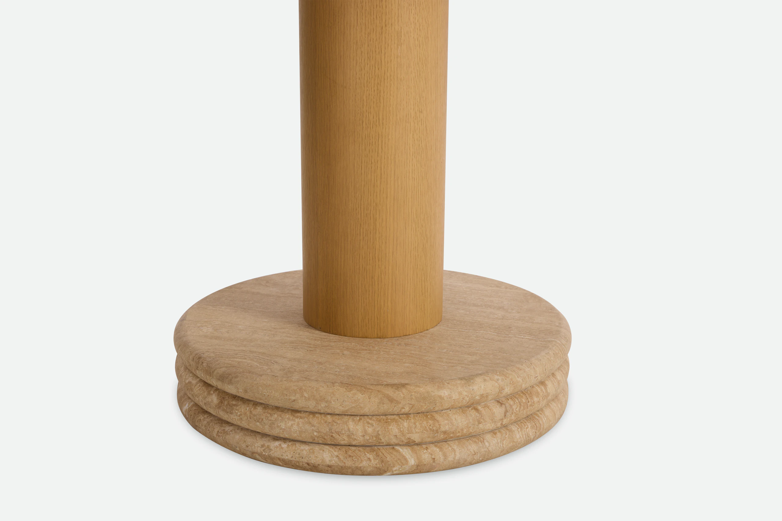 Bistro Dining Table, travertine