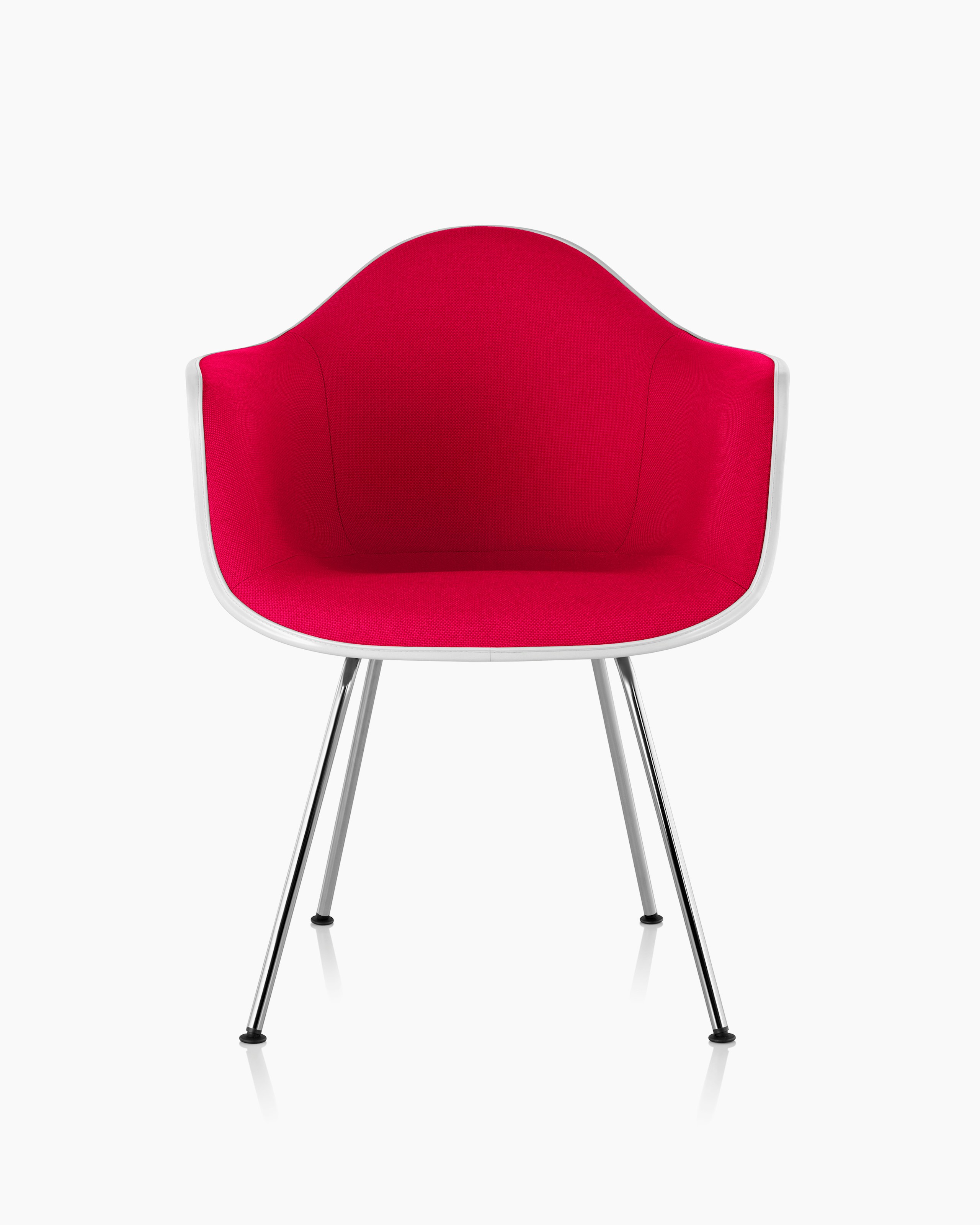 Eames Molded Plastic Armchair, 4-Leg Base