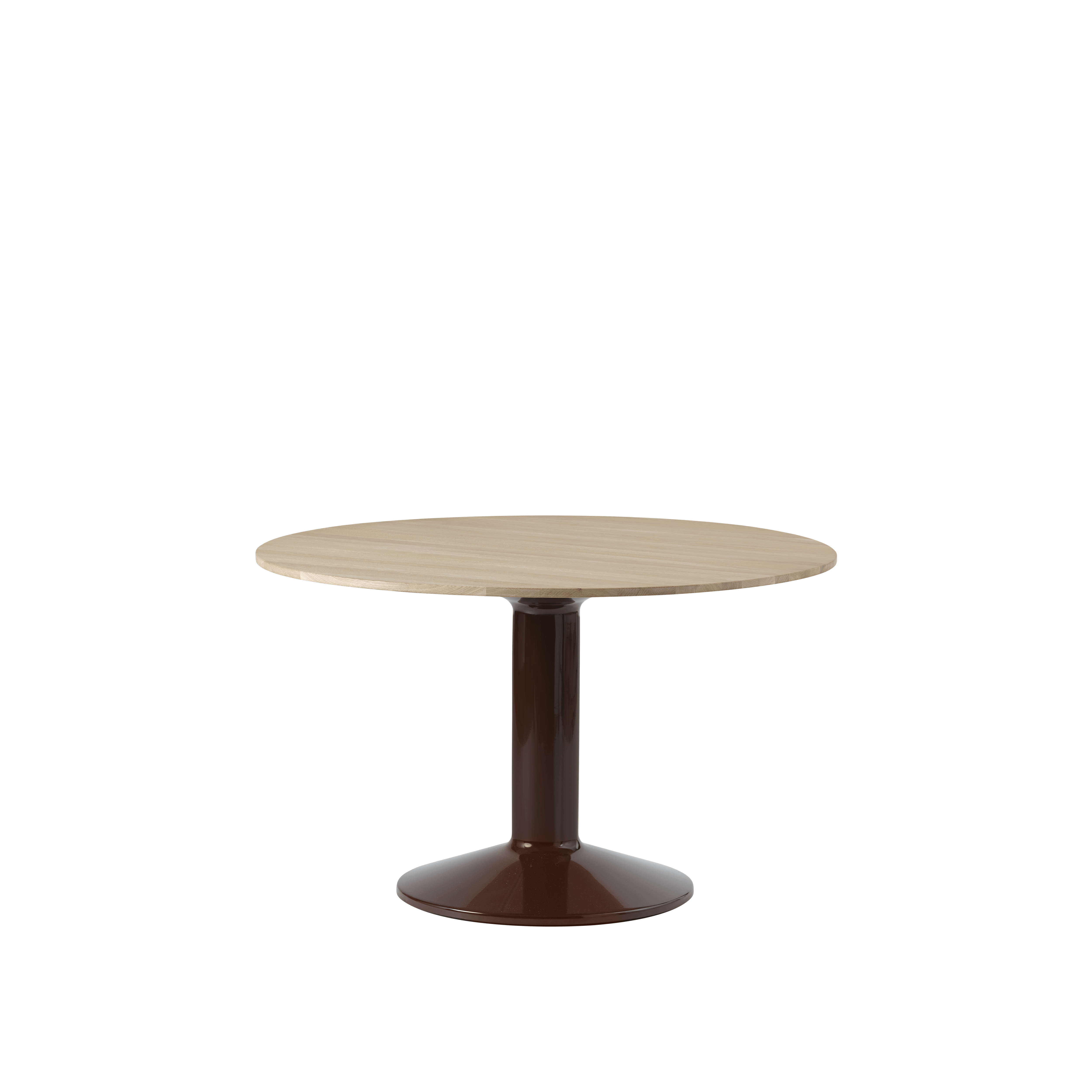 Midst Table - 47.25", Oiled Oak / Red"