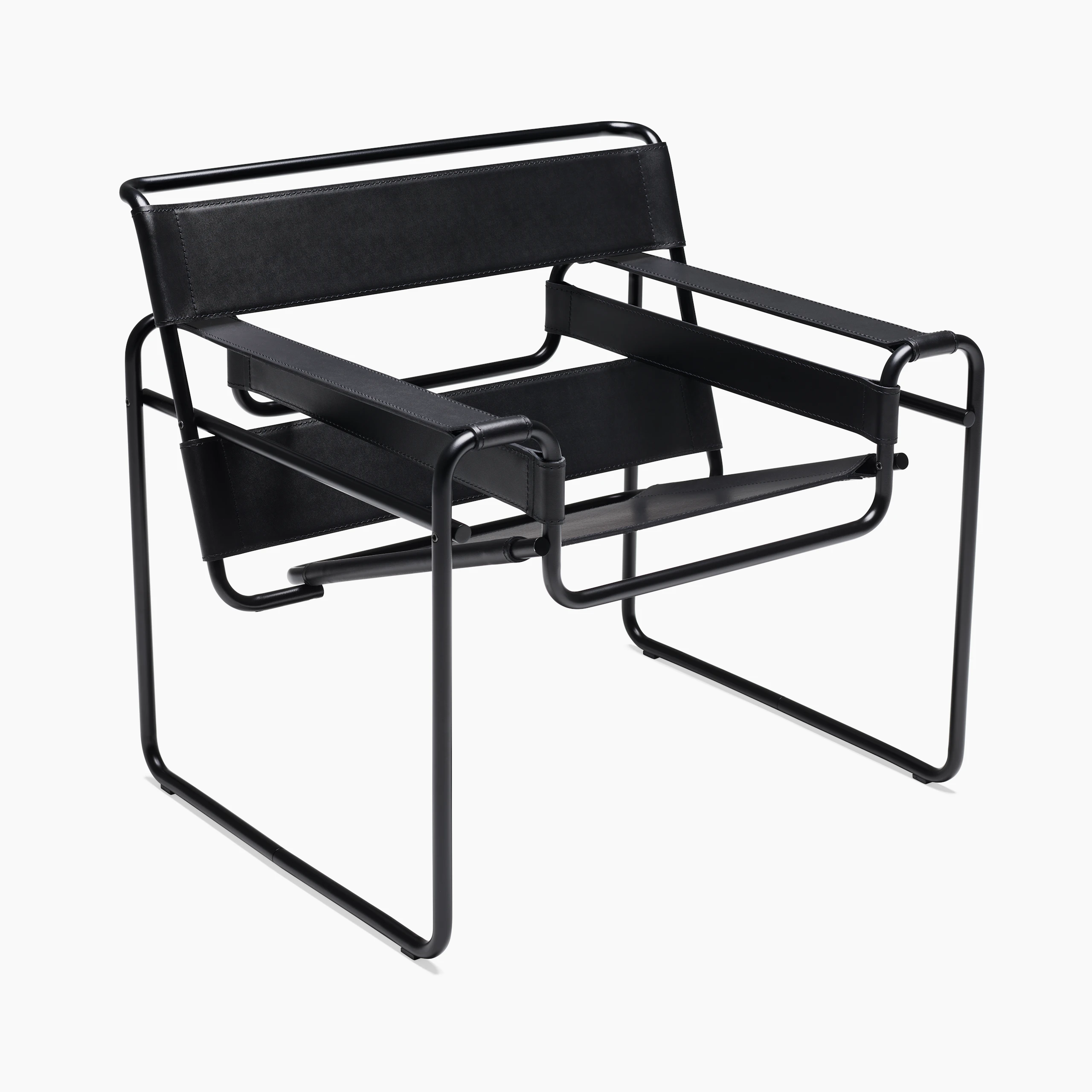Wassily Chair in Black and Onyx Matte Black