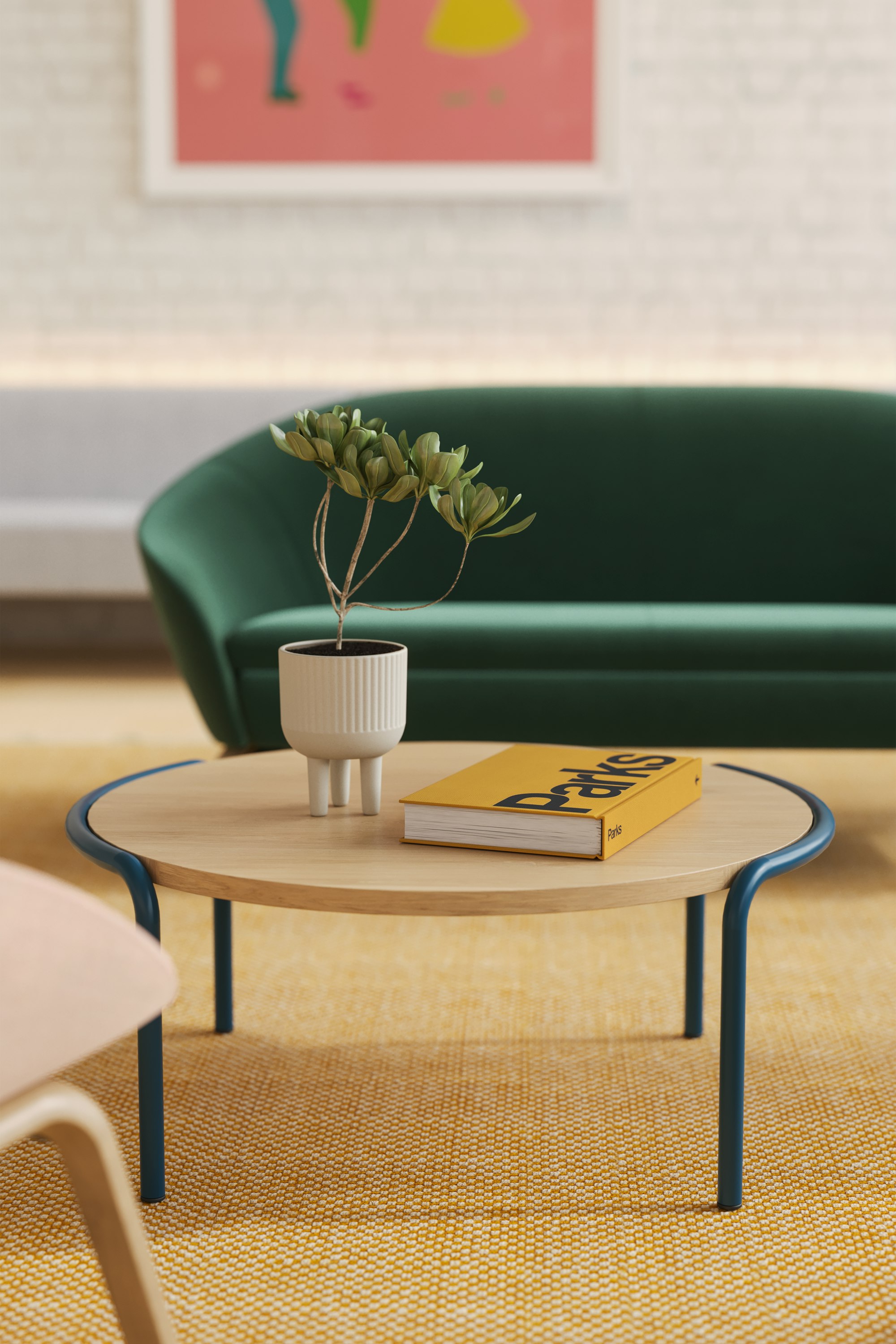 Sweep Coffee Table, NaughtOne | MillerKnoll