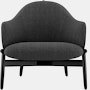 ReFrame Lounge Chair - Mid Back,  Capri,  Graphite,  Ebony Ash