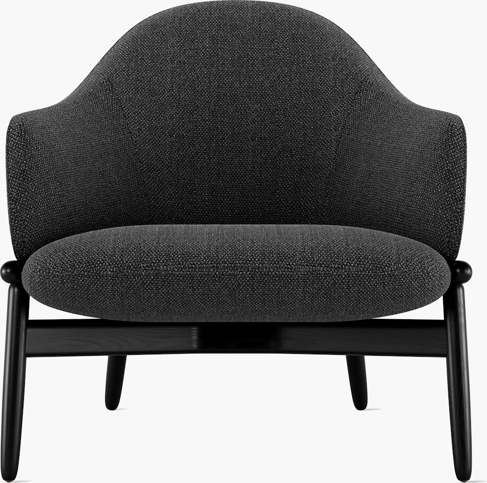 ReFrame Lounge Chair - Mid Back,  Capri,  Graphite,  Ebony Ash