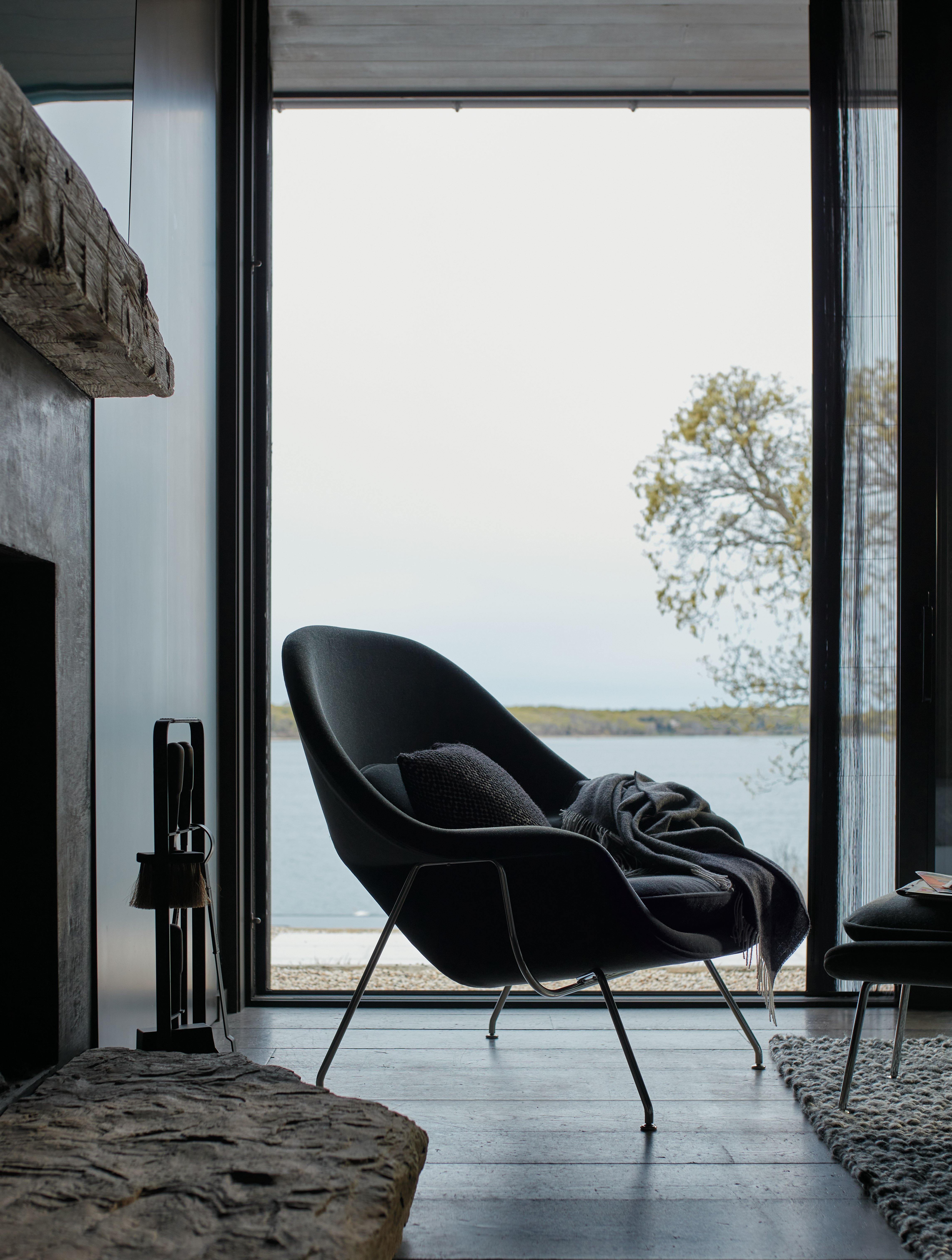 Womb Chair and Ottoman