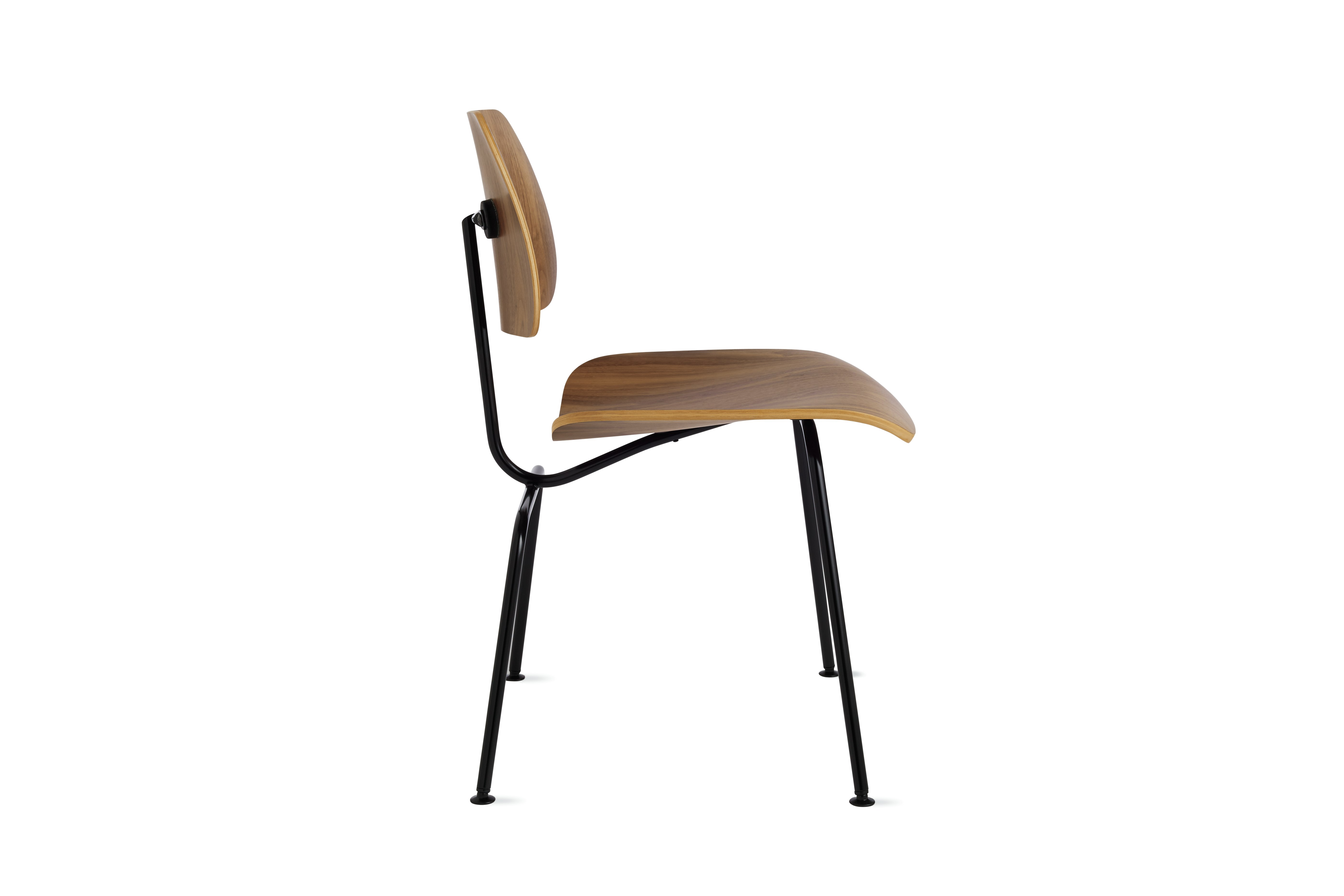 Eames Molded Plywood Dining Chair Metal Base (DCM)