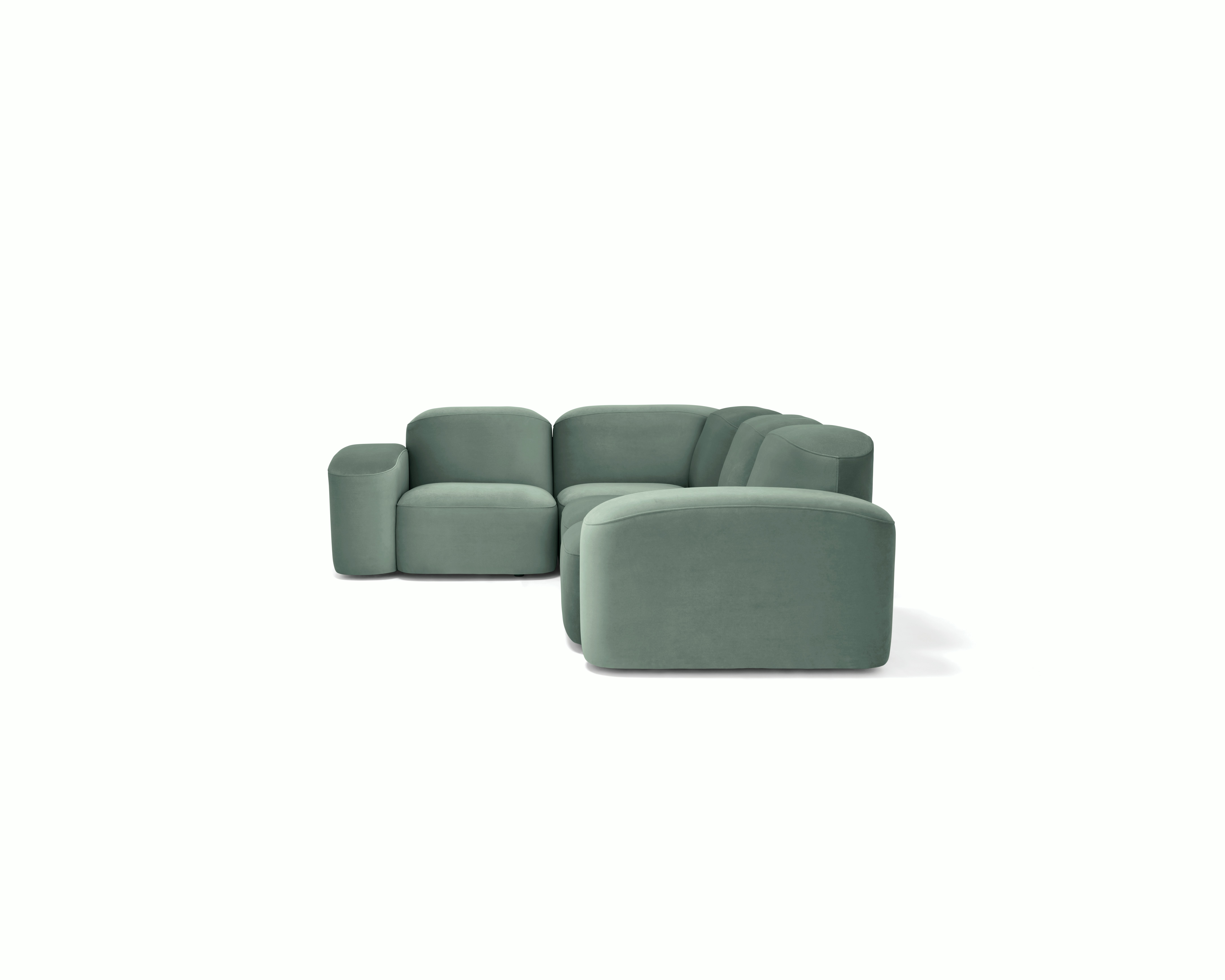 Muse Four Seat Corner Sectional