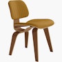 Eames Molded Plywood Dining Chair Wood Base (DCW) Eames Molded Plywood Dining Chair Wood Base (DCW), Upholstered