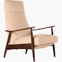 Milo Baughman Recliner 74 Milo Baughman Recliner 74, Leather