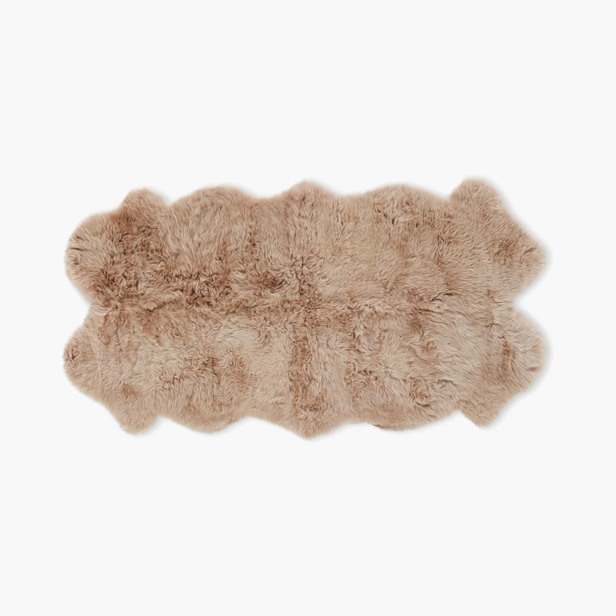 Sheepskin Throw Sheepskin Throw, Quadrat