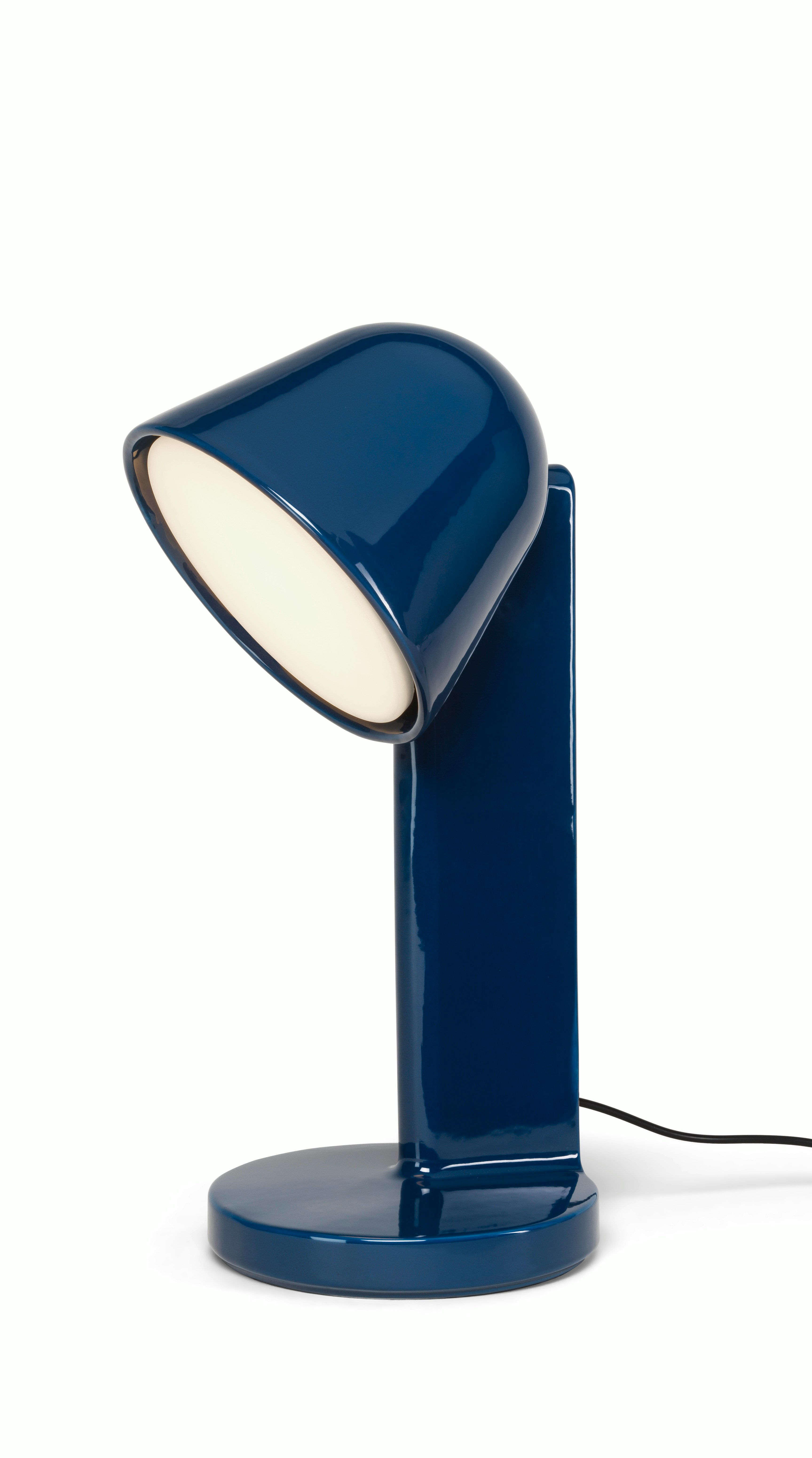 Ceramique Table Lamp - Down, Ceramic, Blue
