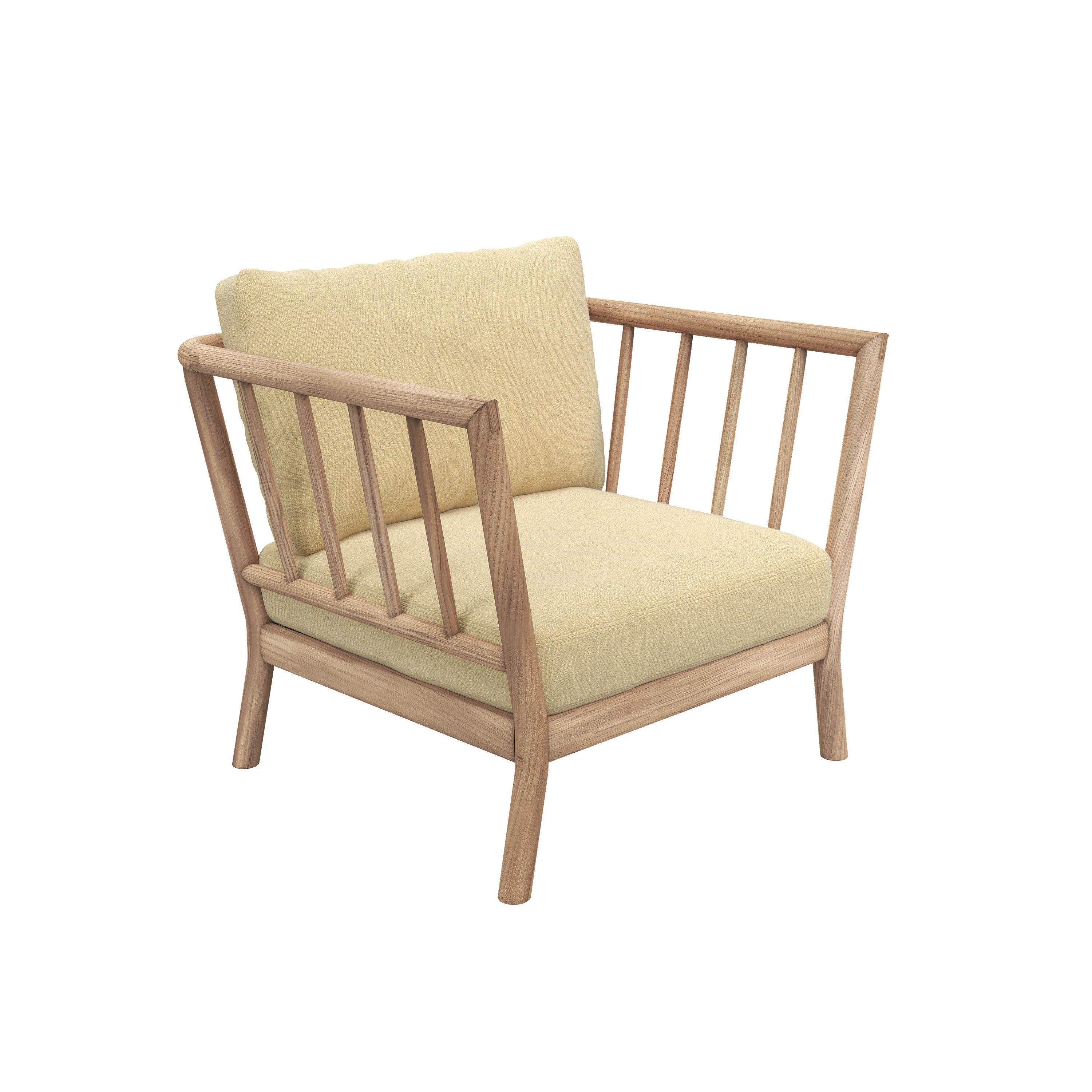 Tradition Outdoor Lounge Chair - Honey Yellow