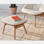 Uchiwa Lounge Chair and Ottoman