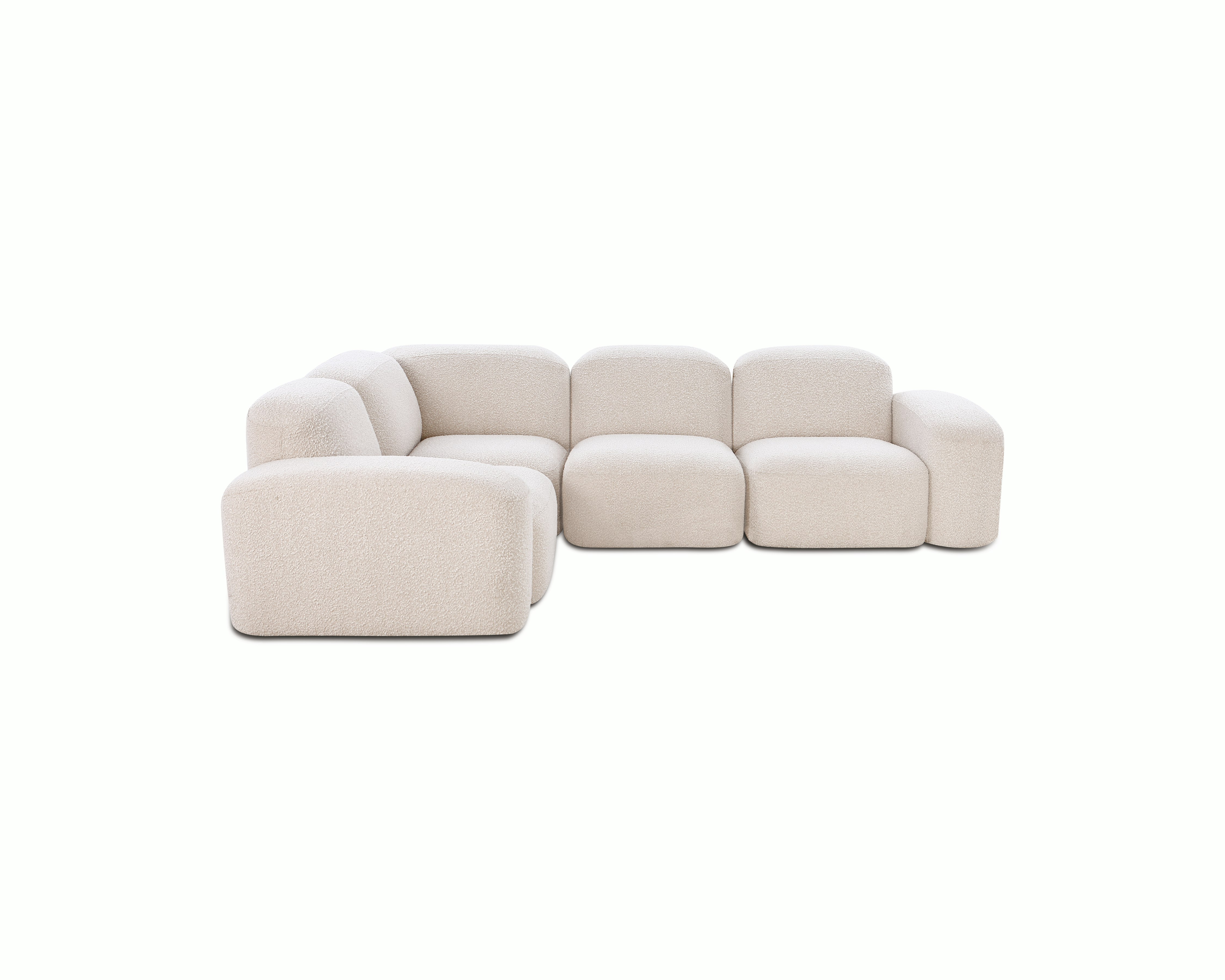 Muse Four Seat Corner Sectional