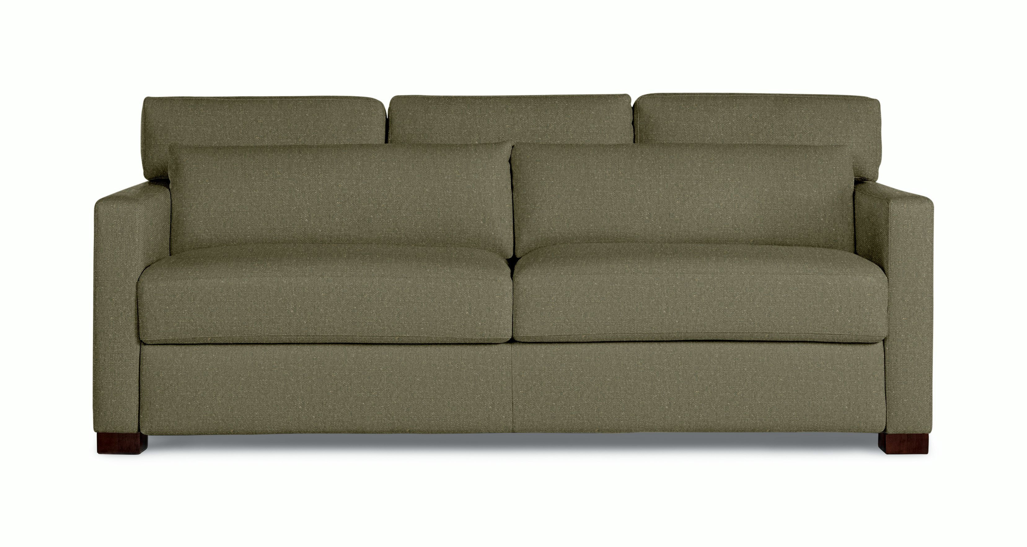 Vesper Sleeper or Sofa - Queen in Album Linen,  Spruce
