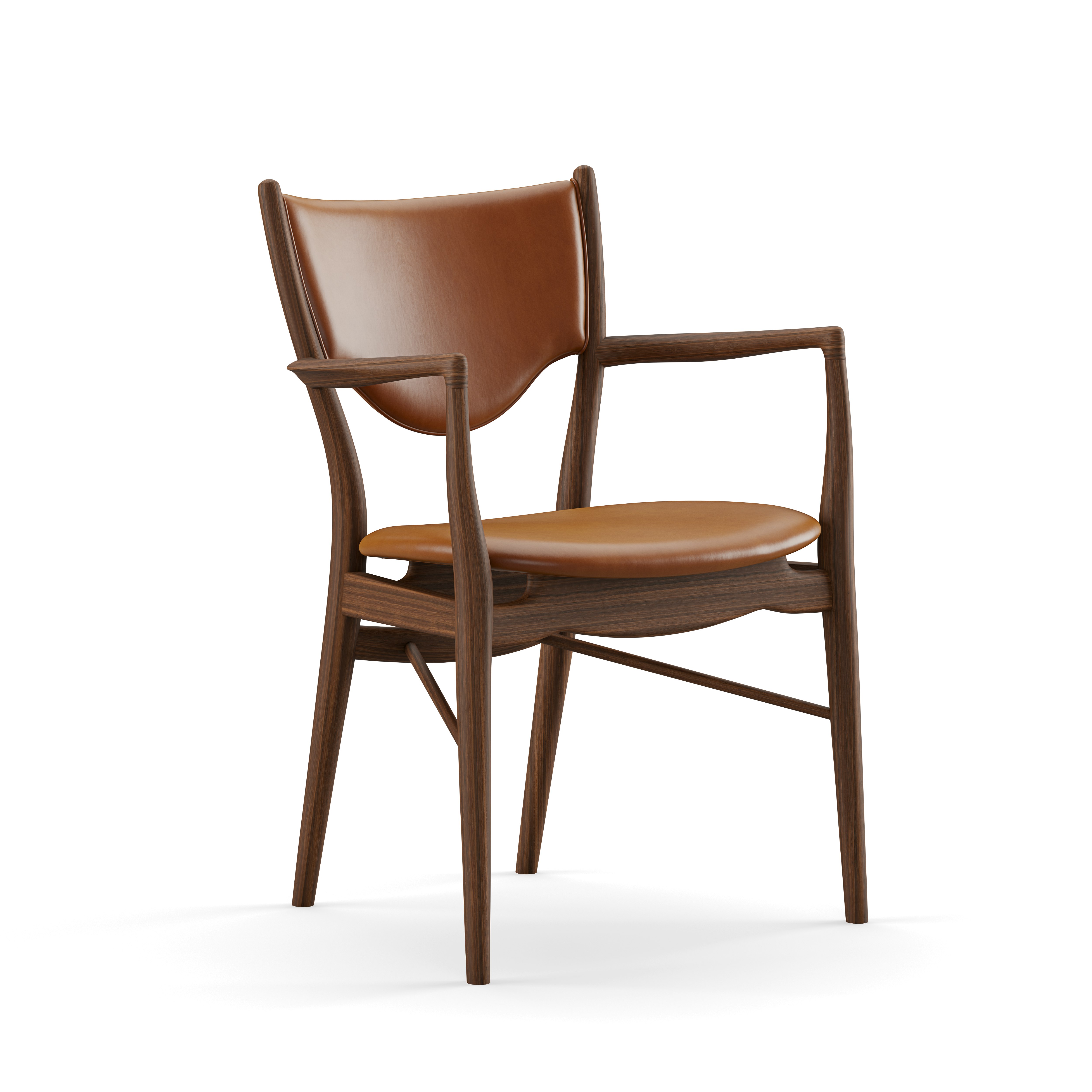 46 Dining Armchair - Cognac