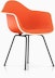 Eames Upholstered Fiberglass 4-Leg Armchair