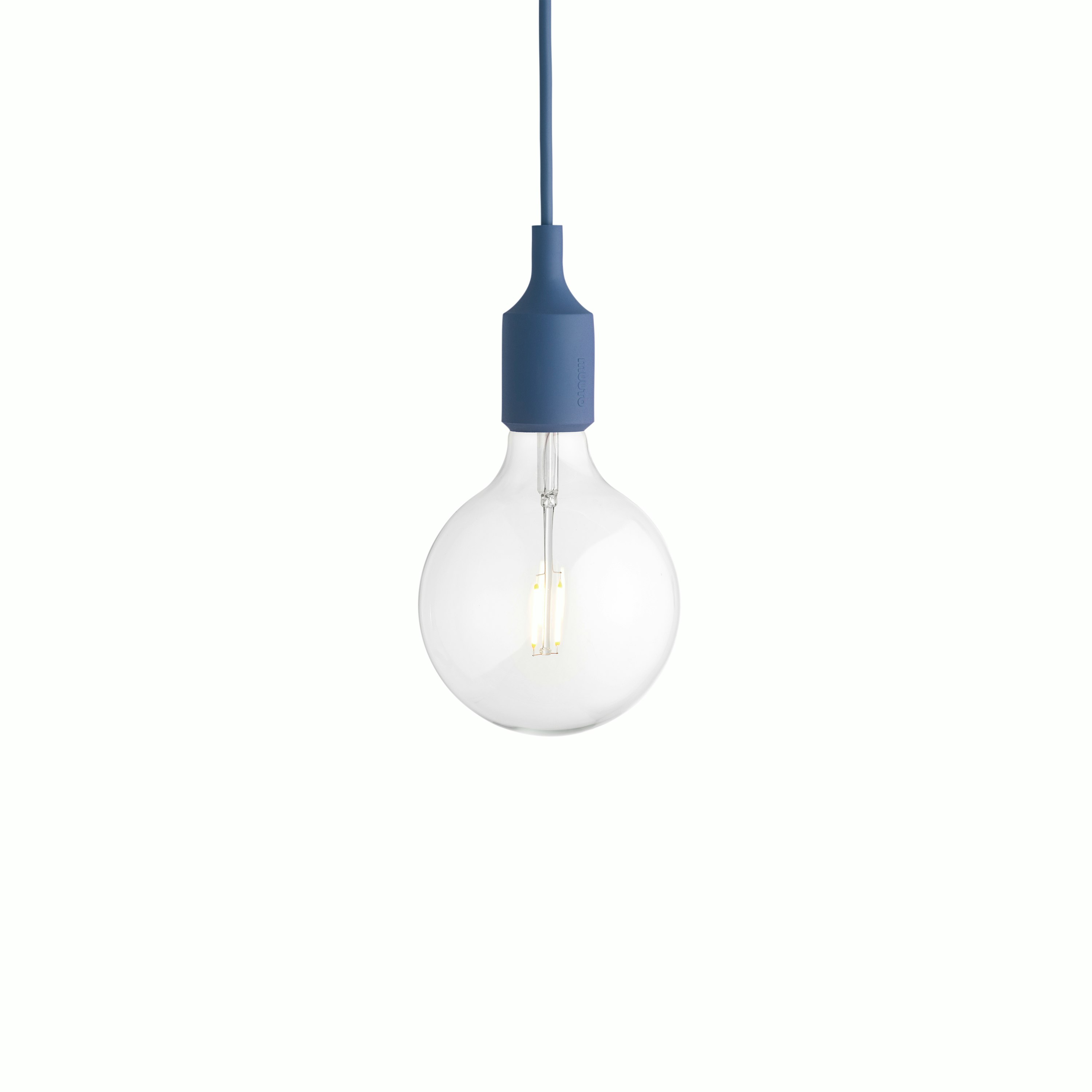 E27 pale blue LED