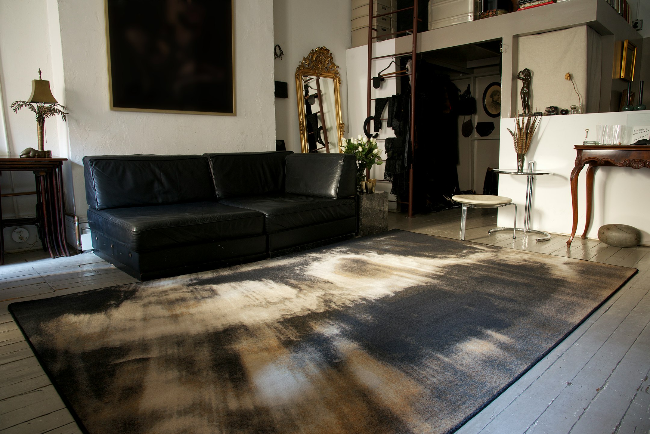 The Finch Rug in a living room setting