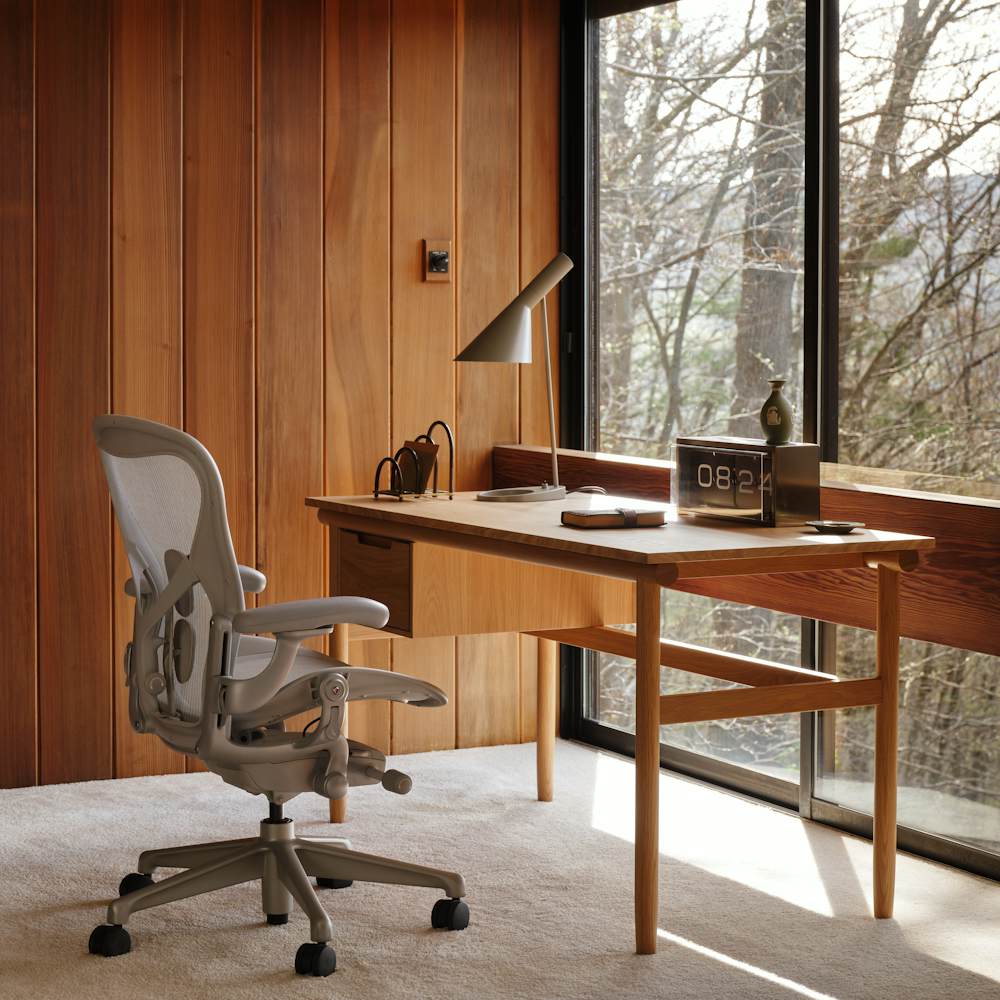 Aeron Chair at Raleigh Desk
