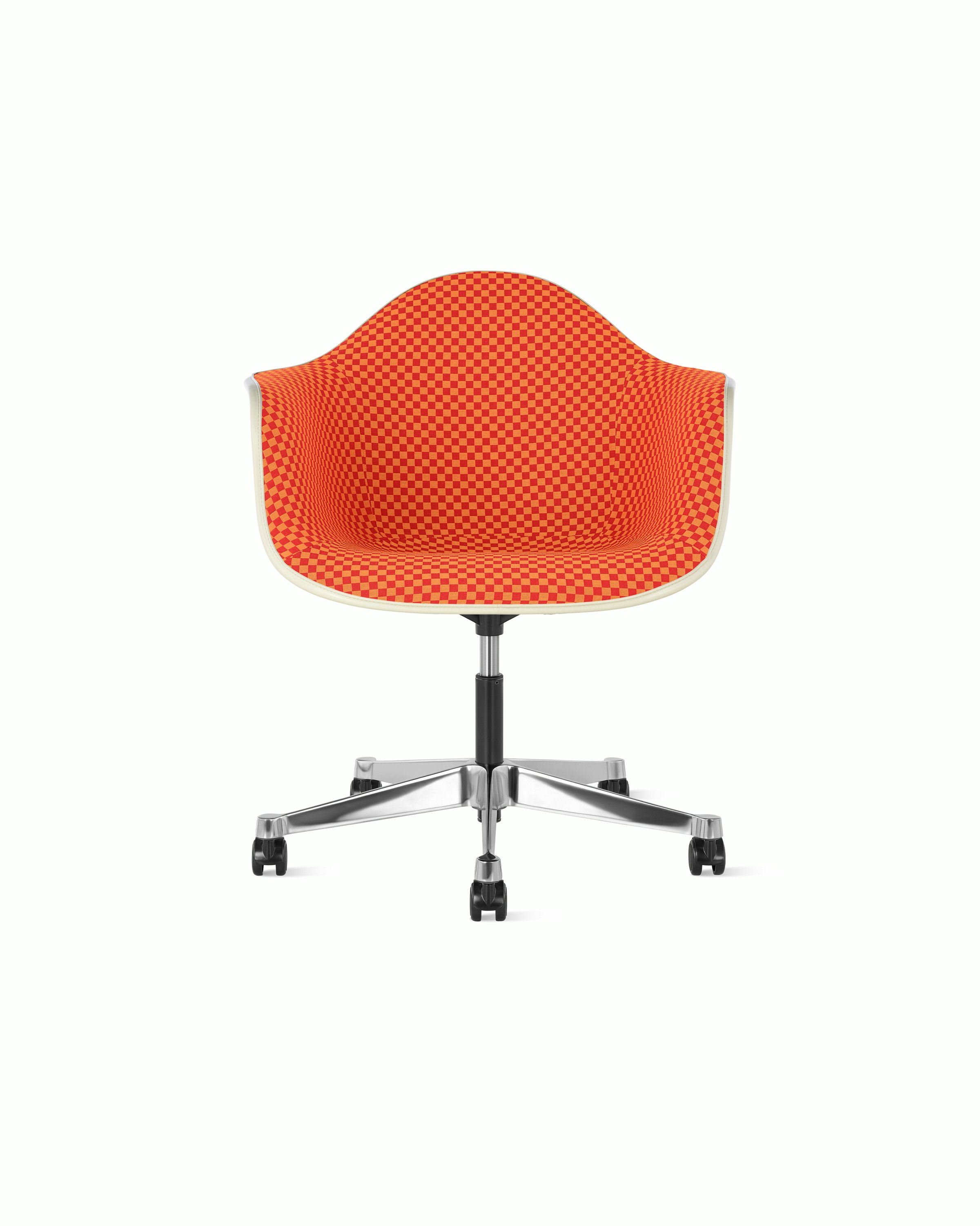 Eames Upholstered Molded Plastic Task Armchair