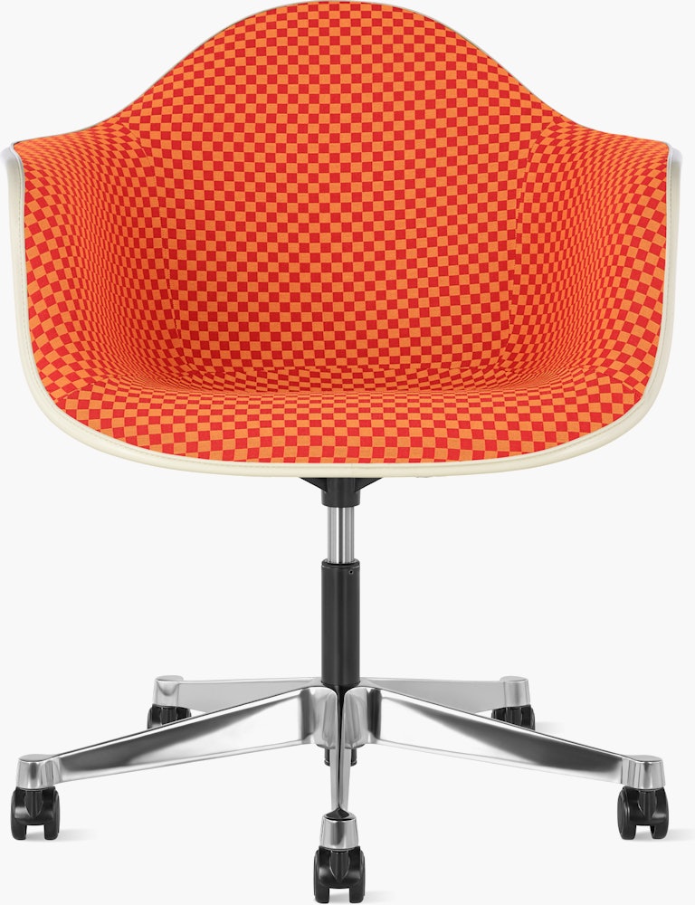 Eames Upholstered Molded Plastic Task Armchair