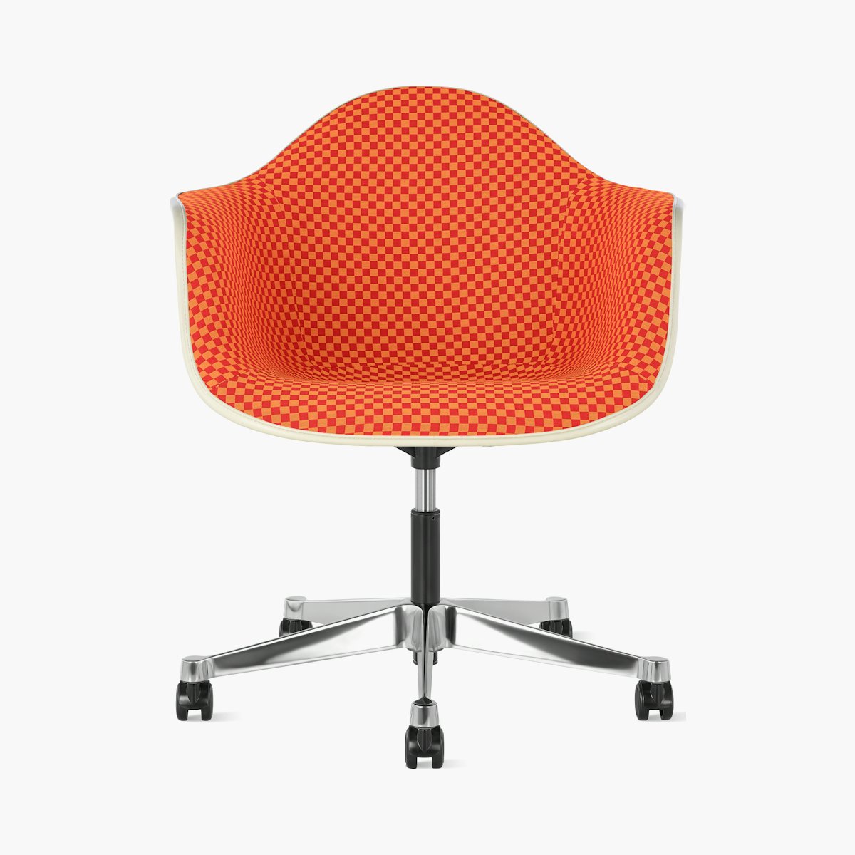 Eames Upholstered Molded Plastic Task Armchair Eames Upholstered Molded Plastic Task Armchair