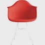 Eames Molded Plastic Wire-Base Armchair (DAR)