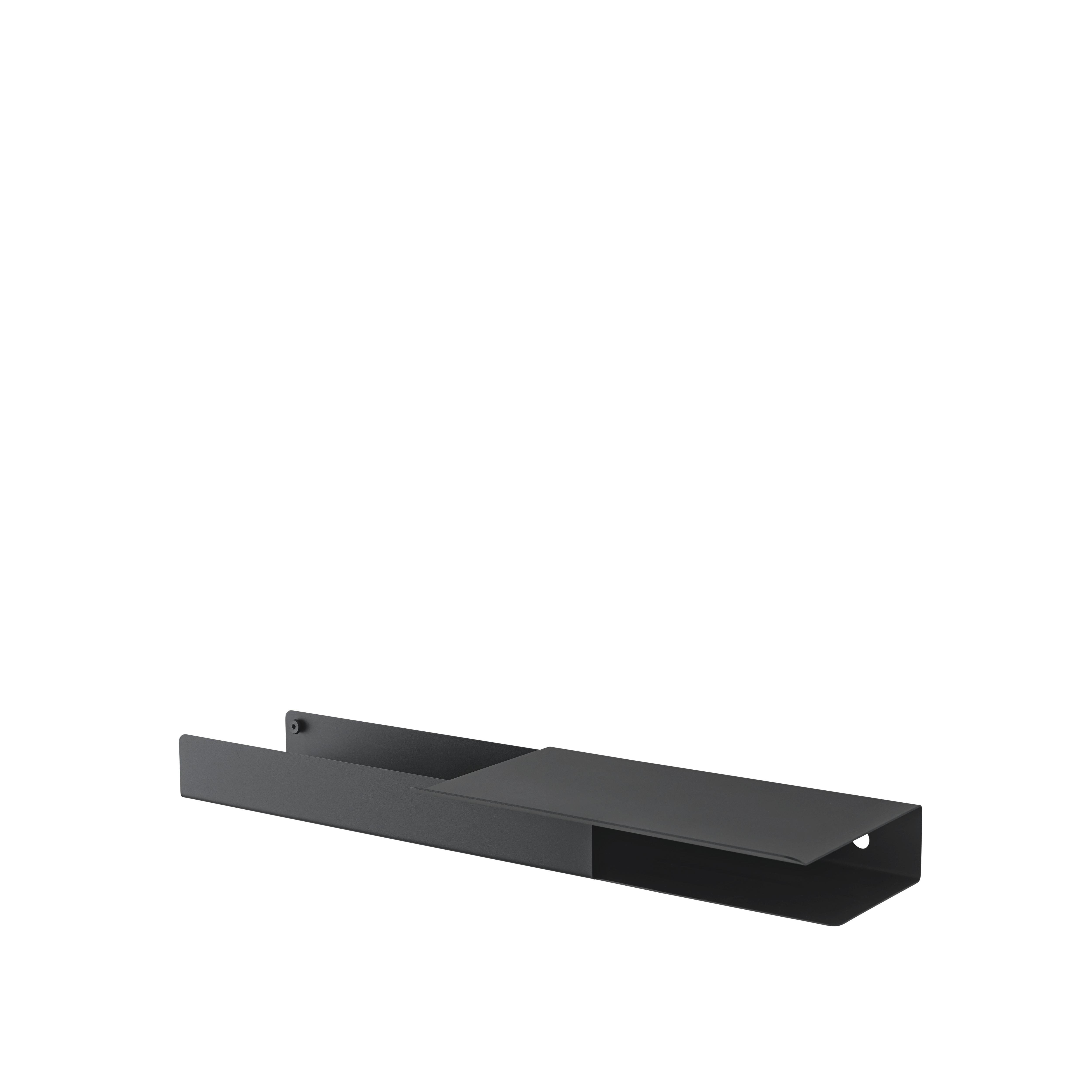 Folded Shelves, Platform: Black