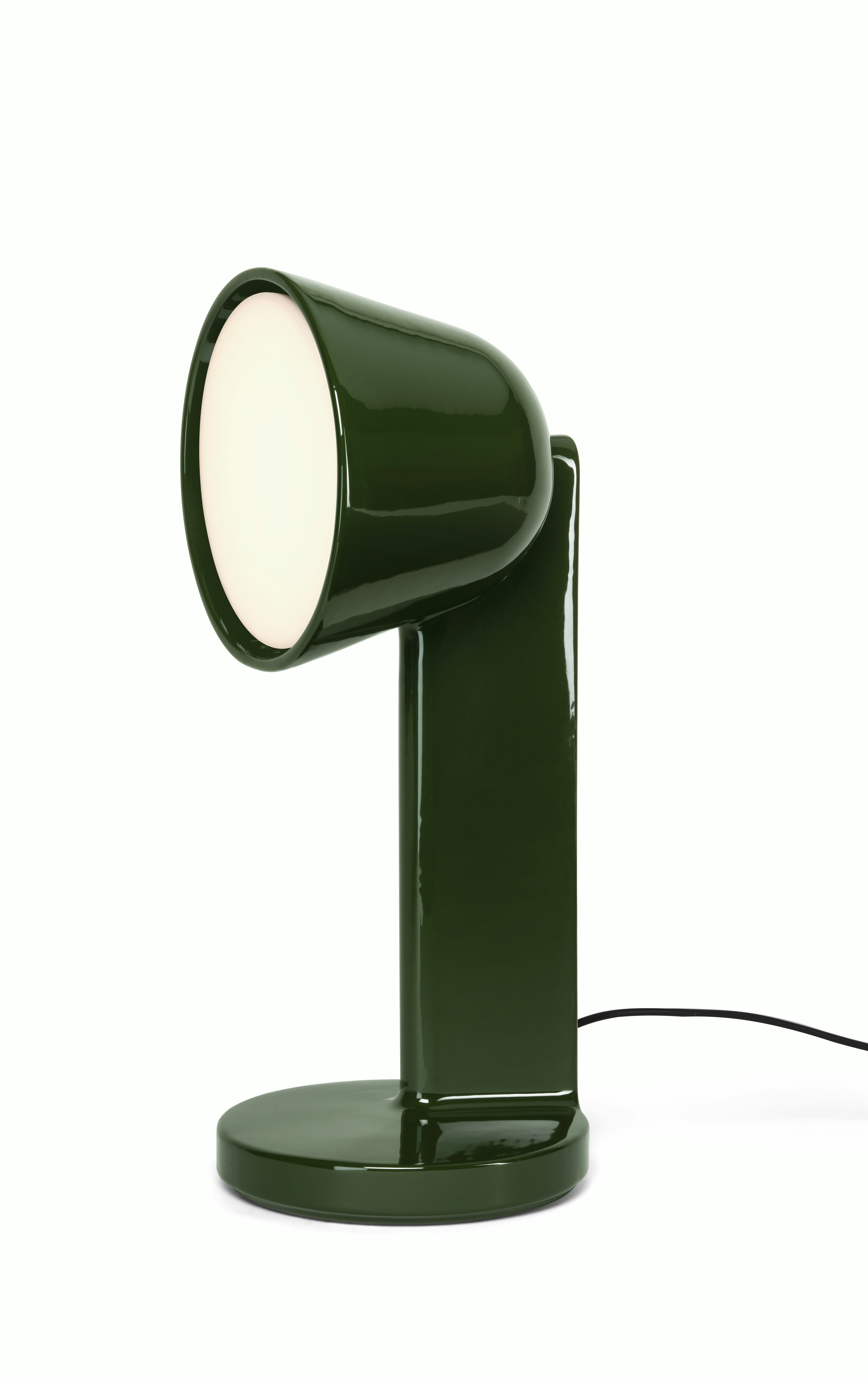 Ceramique Table Lamp - Side, Ceramic, Green