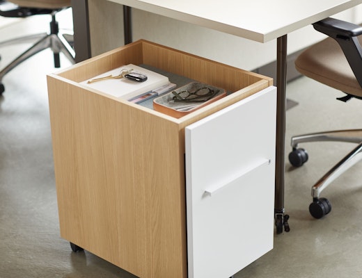 Anchor Mobile Tray Top Pedestal, Liner Accessory anchor tray top mobile pedestal felt PET liner accessory file drawer personal storage organization