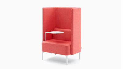 A red Pullman Chair by NaughtOne