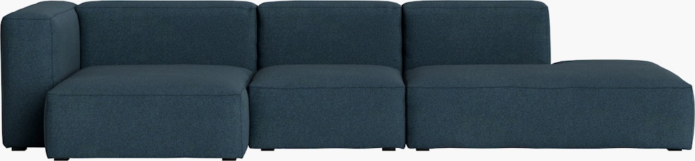 Mags One-Arm Sectional Wide - Left, Pecora, Blue