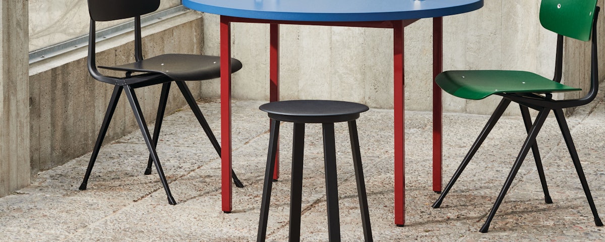 Two Colour Table, Round