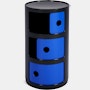Componibili Storage Unit, Hyper Blue