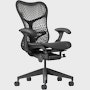 Mirra 2 Chair in Graphite with Graphite Triflex Suspension and FlexFront