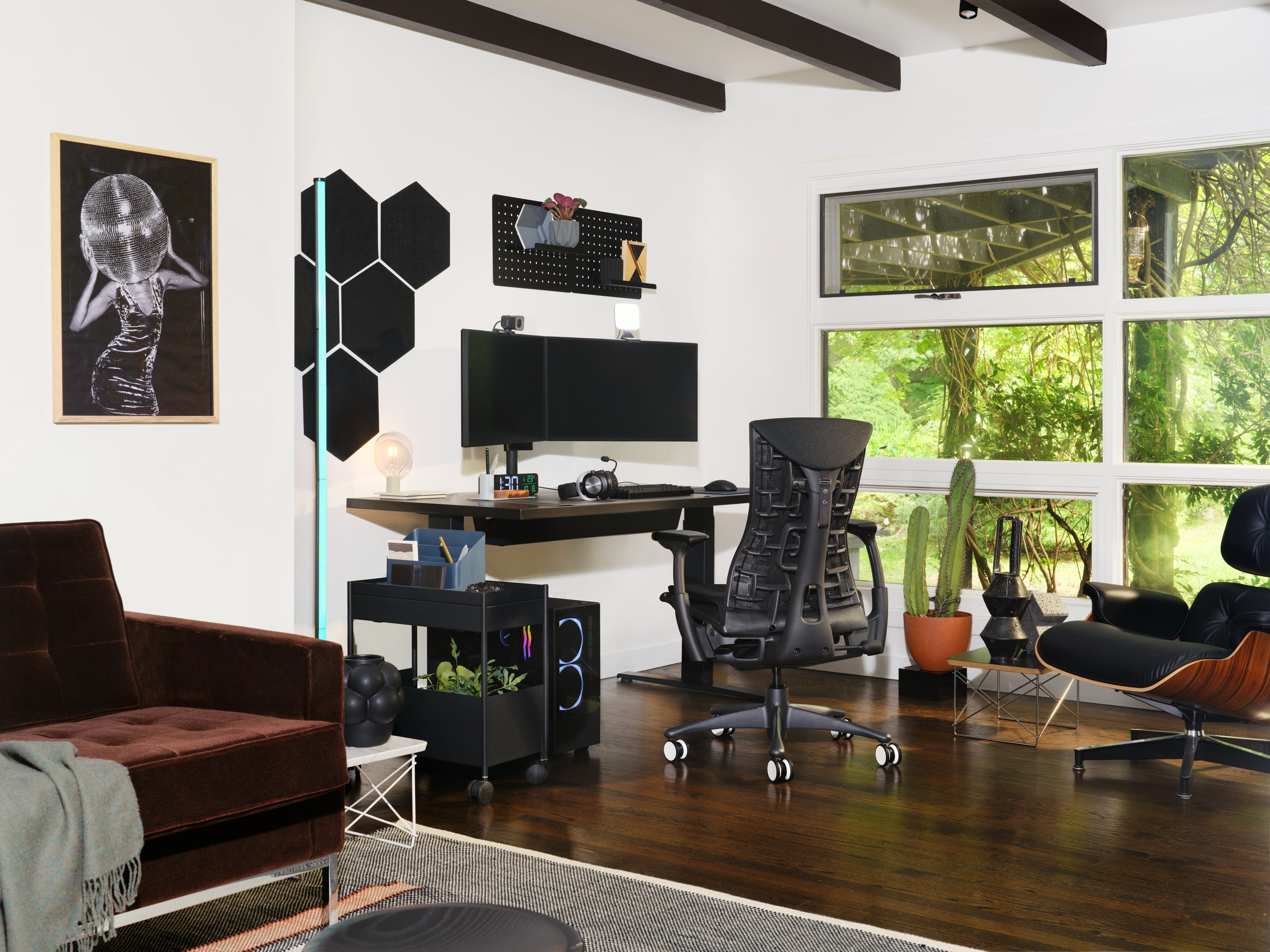 Embody Gaming Chair in Black and White