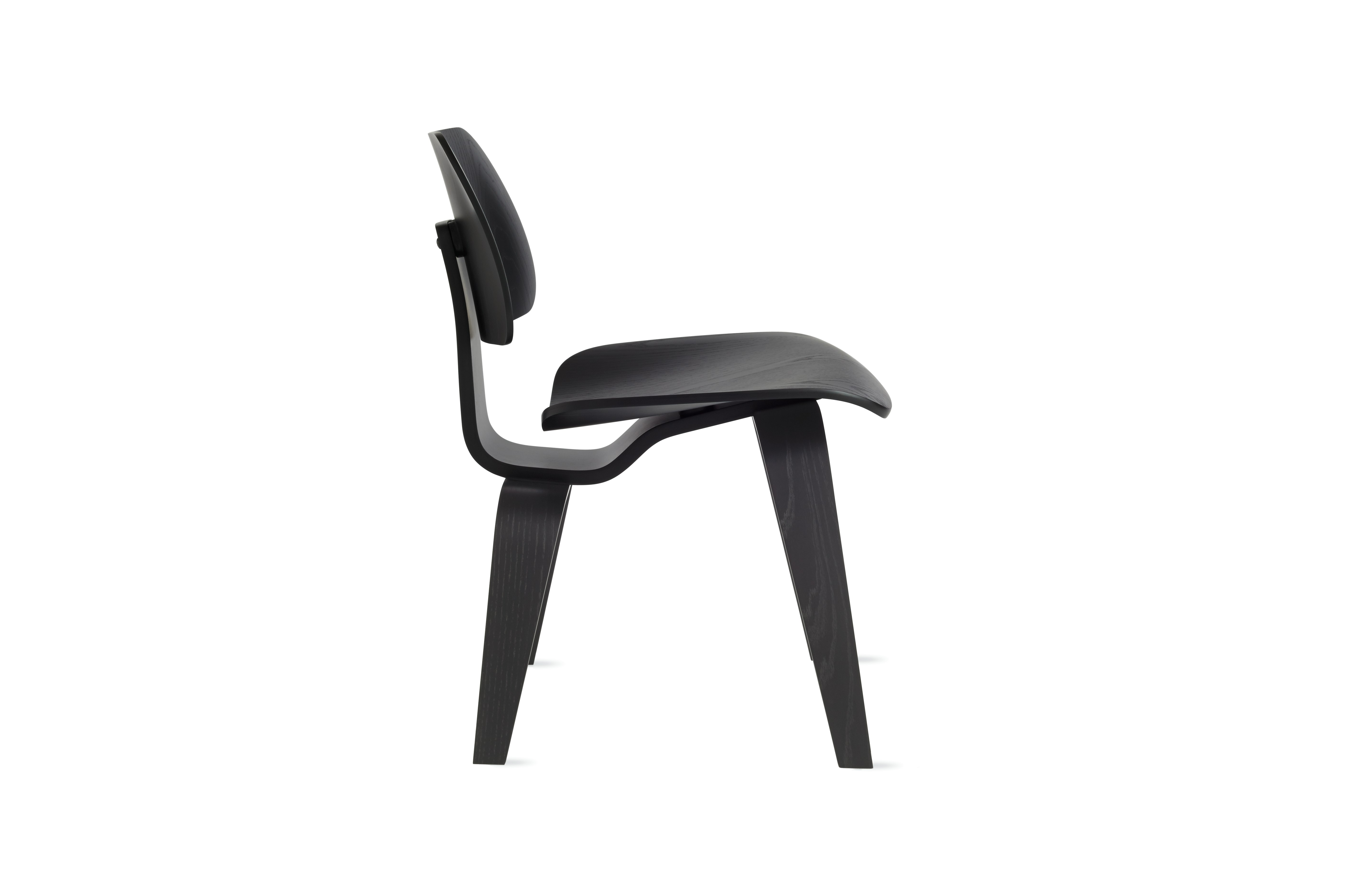 Eames Molded Plywood Dining Chair Wood Base (DCW), Non Upholstered