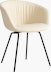 AAC 27 Soft About a Chair Upholstered Armchair Metal Base