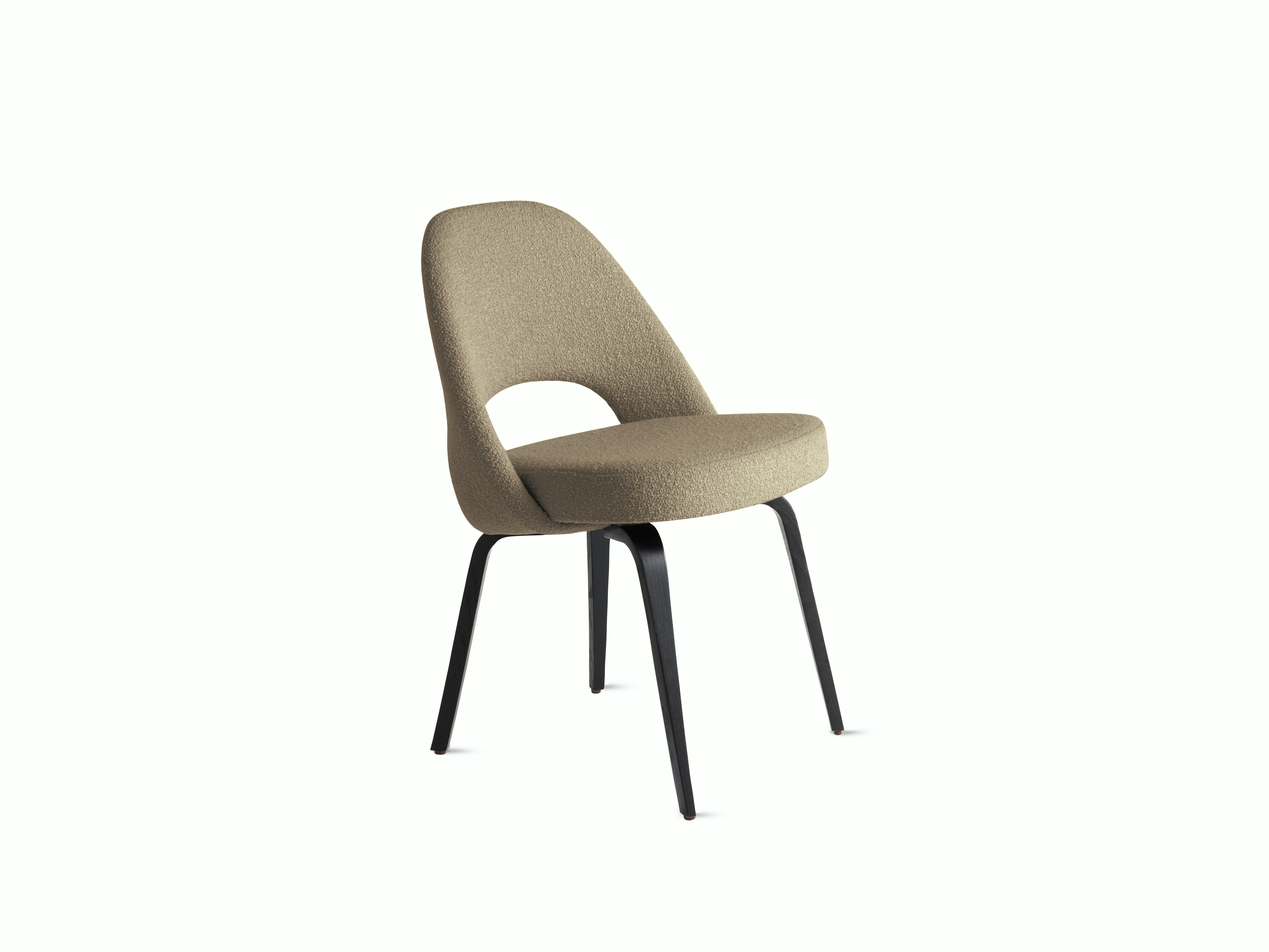Saarinen Executive Side Chair with Wood Legs