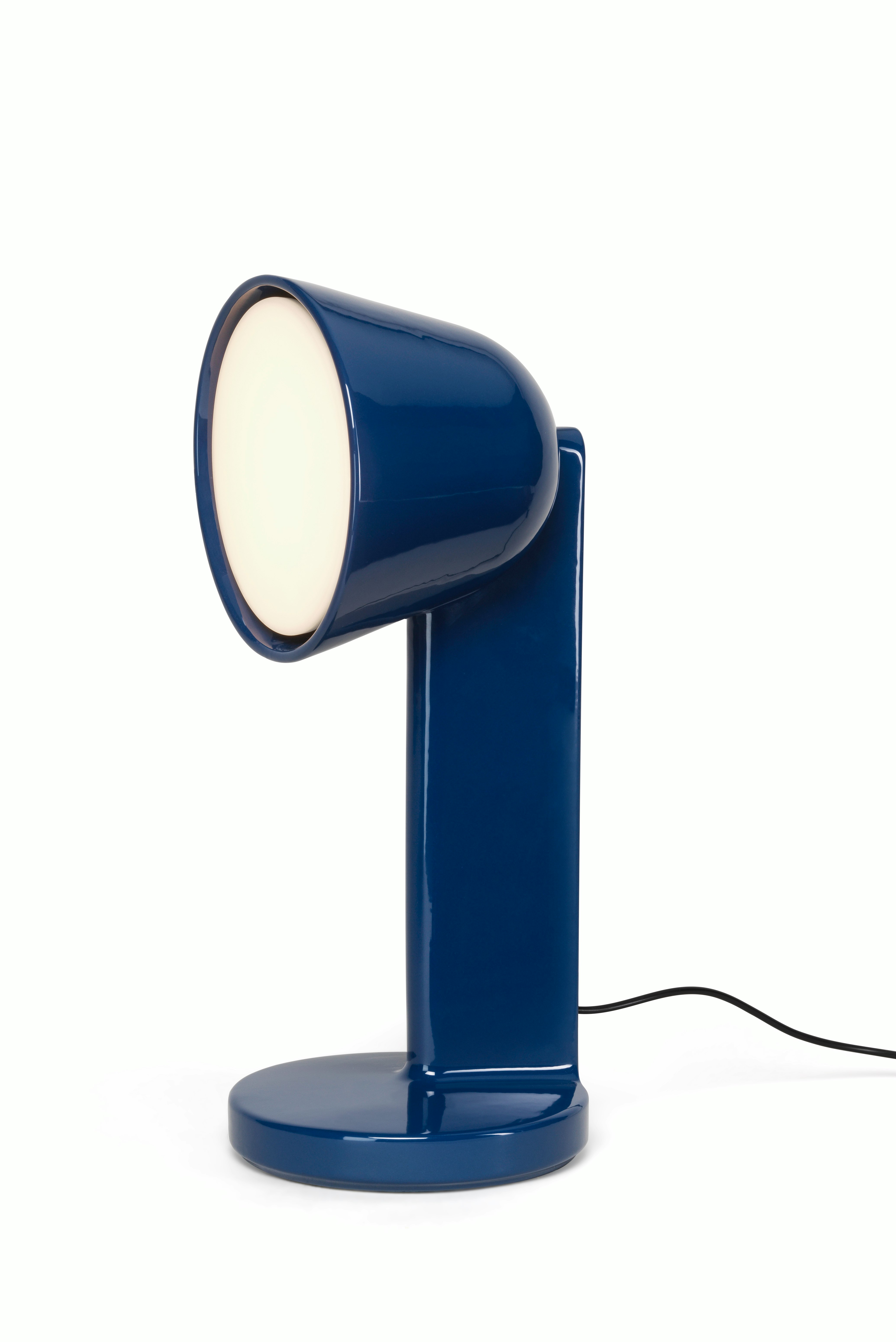Ceramique Table Lamp - Side, Ceramic, Blue