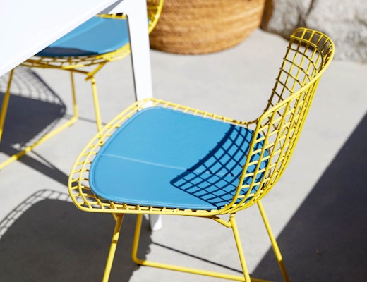Stromborg Table & Bertoia Side Chair Stromborg Table Bertoia Side Chair